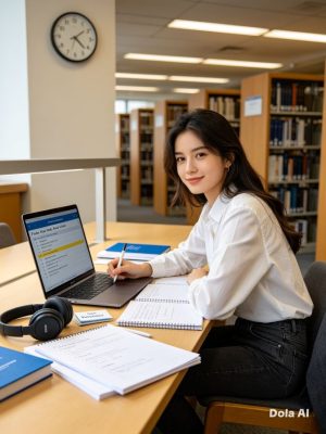 Student French Study
